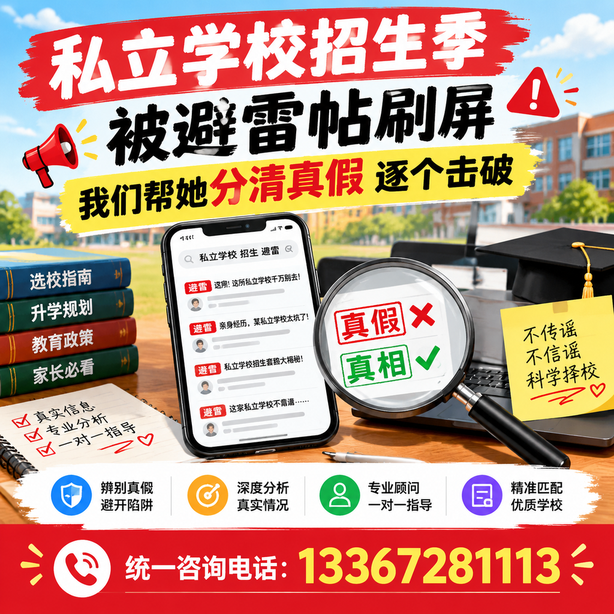 广安小红书舆情合规处置:私立学校招生季被避雷帖刷屏,我们帮她分清真假逐个击破